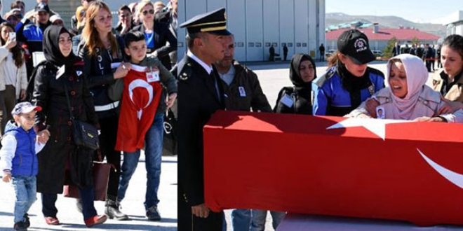 Şehit Polis Delibaş, gözyaşlarıyla toprağa verildi