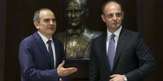 TCMB Başkanı Murat Çetinkaya göreve başladı