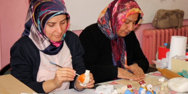 Halk eğitim merkezinden ilçe turizmine destek