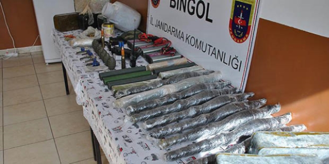 Bingöl'de terör örgütü PKK'ya ağır darbe