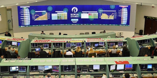 Borsa g�n� y�kseli�le tamamlad�