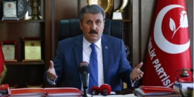BBP lideri Destici'den 'birleşme' açıklaması