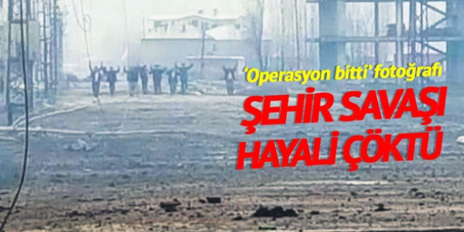 PKK'n�n �ehir sava�� hayali ��kt�