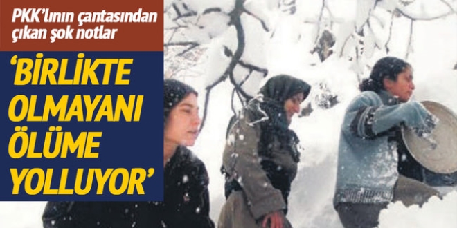 PKK'nın kadın köleleri