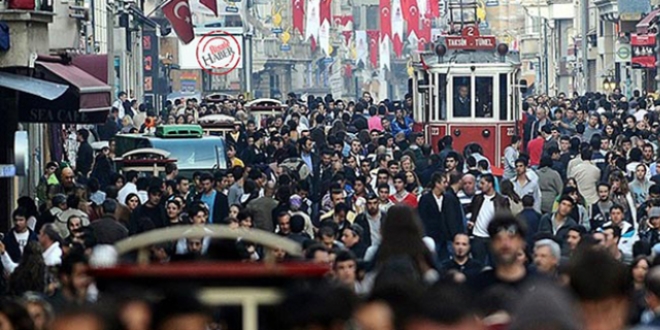 Her 10 kişiden biri İstanbul doğumlu