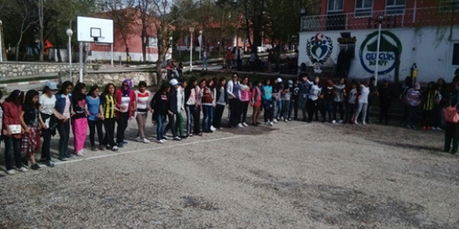Terör mağduru öğrencilere TEOG öncesi moral etkinliği