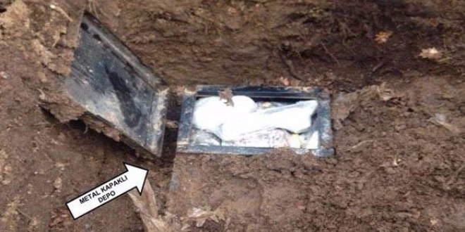 Bing�l'de PKK cephaneli�i ele ge�irildi