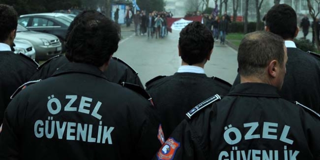 Özel güvenlik talebinde patlama yaşanıyor