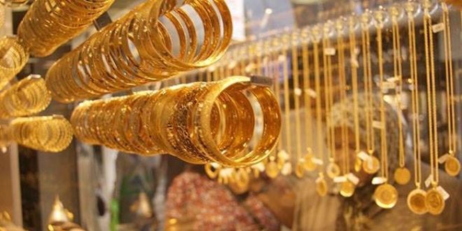 Alt�n fiyatlar� 7 haftan�n en y�kse�inde