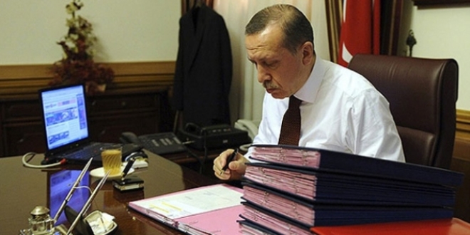 Cumhurbakan Erdoan o kanunu onaylad