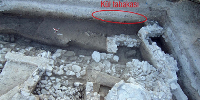 �e�me'deki kaz�da 'Santorini' izleri