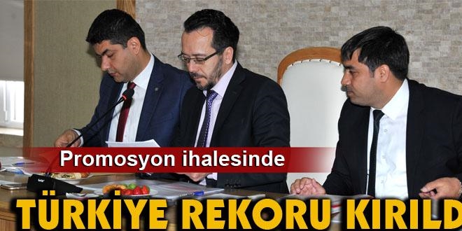 Promosyon ihalesinde Türkiye rekoru kırıldı