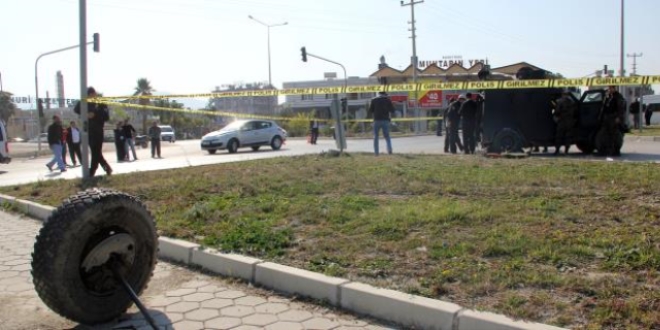 Diyarbakr'da zrhl ara kaza yapt: 3' polis 4 yaral