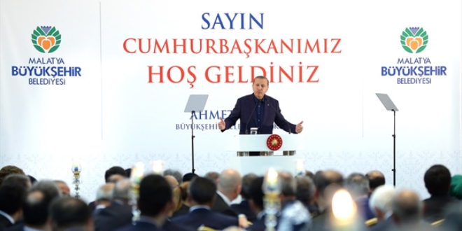 Erdoğan: Hiç ummadığımız yerlerden darbeler aldık