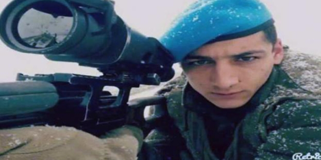 Akıma kapılarak şehit olan er, Bursa'da defnedildi