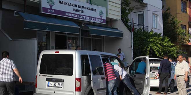 HDP Bayraklı İlçe Eş Başkanı, serbest bırakıldı