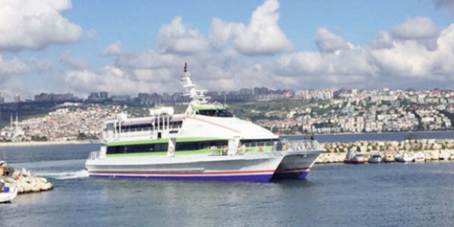 B�y�k�ekmece-Mudanya deneme seferleri ba�lad�