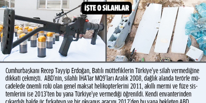 ABD PKK'ya destek Trkiye'ye kstek