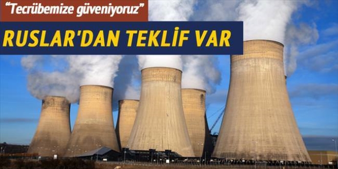 Akkuyu için teklif Ruslar'dan geldi