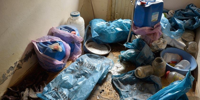Nusaybin'de terristlerin patlayc imalathanesi imha edildi