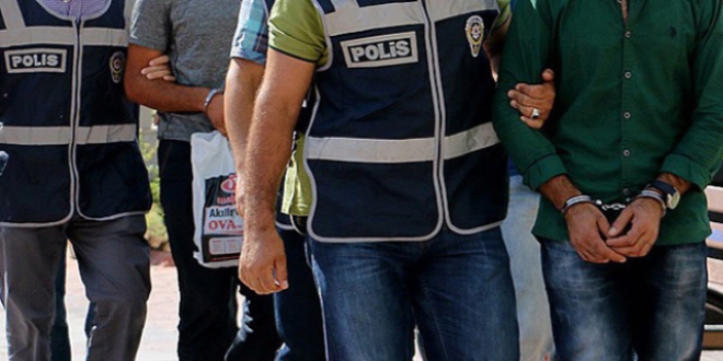 Gaziantep'teki DAE operasyonunda 9 tutuklama