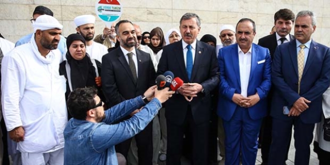 Özdağ: Bugün 33 kişilik kafileyi kutsal topraklara uğurladık