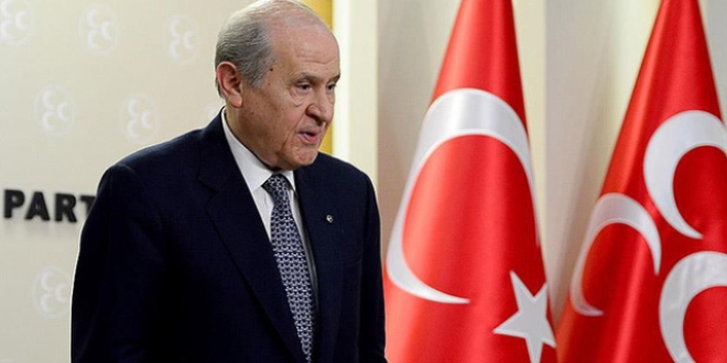 Bahçeli parti genel merkezinde çalışmalarını sürdürüyor