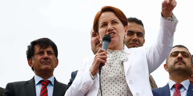 Akşener: Yargıtay, bu kaosun sorumlusu sizsiniz