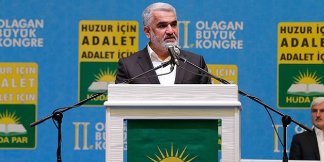 Yapıcıoğlu yeniden HÜDA PAR Genel Başkanı