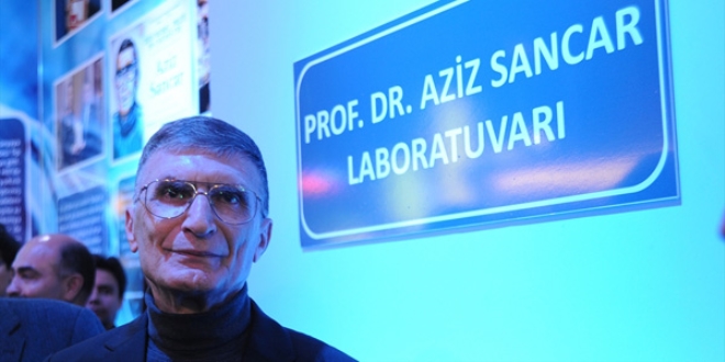 Aziz Sancar'ın ismi laboratuvara verildi