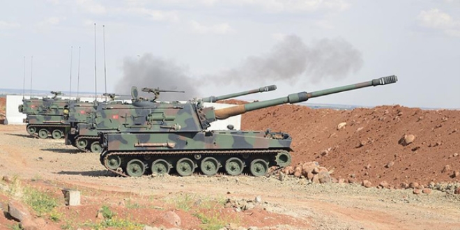 TSK Suriye'deki DAEŞ hedeflerini vurdu