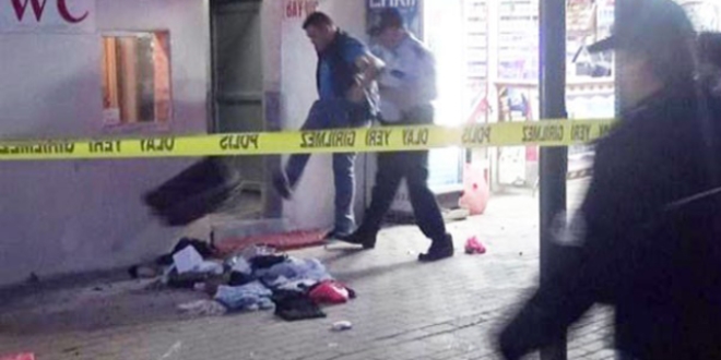 Bomba imha uzmanı gecikince esnaf cinnet getirdi