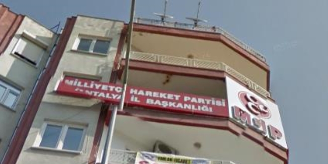 MHP Antalya İl Başkanlığı görevden alındı