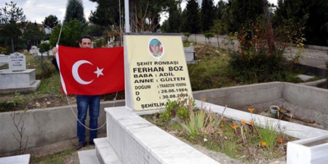 Şehit askere büyük ayıp: 5 ayda ikinci kez...