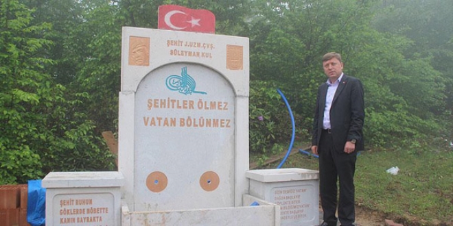 Giresunlu şehidin vasiyeti yerine getiriliyor