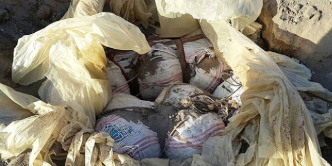 Iğdır'da tuzaklanmış 500 kilogram patlayıcı ele geçirildi
