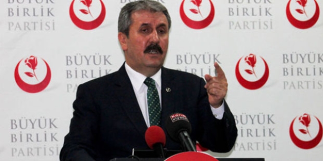 Destici: Teröristler ve tecavüzcüler için idam geri getirilsin