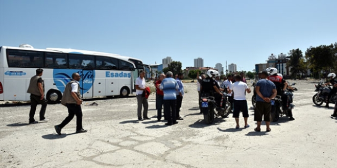 Mersin'de otogar gerginliği: 10 kişi gözaltında