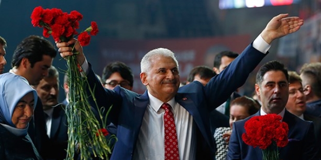 Erdoğan, Yıldırım'a tebrik telgrafı gönderdi