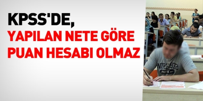 KPSS'de kaç nete kaç puan gelir?