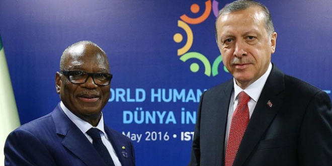 Erdoğan Mali Cumhurbaşkanı Keita ile görüştü