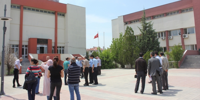 Adliye çatısında yangın çıktı!