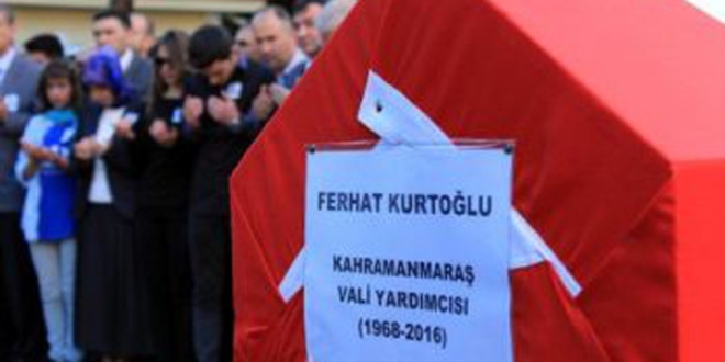 Vali Yardımcısı Kurtoğlu, son yolculuğuna uğurlandı