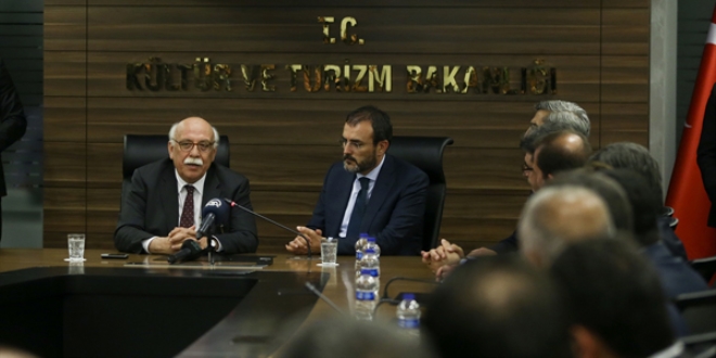 Nabi Avcı, görevi Mahir Ünal'dan devraldı