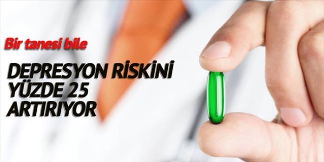 Antibiyotiğin bir tanesi bile depresyon nedeni