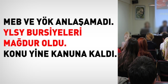 1416'ya tabi YLSY bursiyerleri yine mağdur oldu