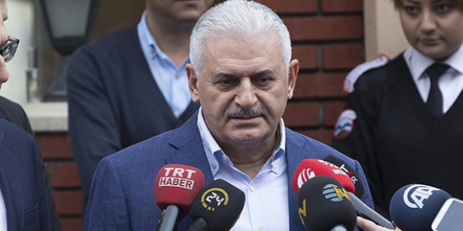 Yıldırım'dan Bakanlar Kurulu toplantısı öncesi taziye