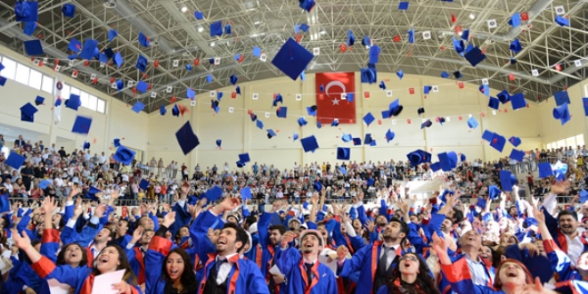 KSÜ'de eğitim gören 7 bin öğrenci, mezun oldu