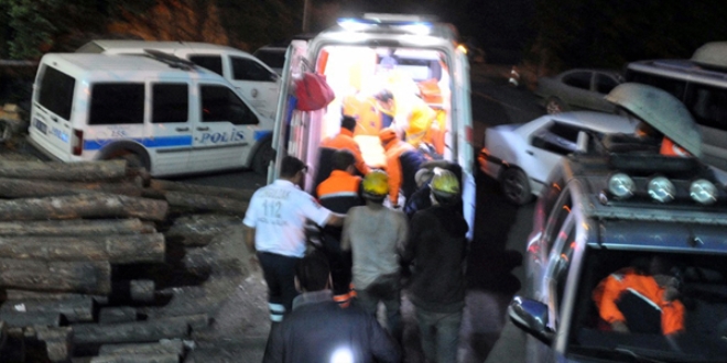 Zonguldak'ta maden ocağında iş kazası: 2 yaralı