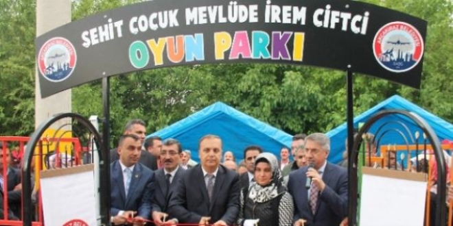 PKK'nın katlettiği çocuğun ismi parka verildi